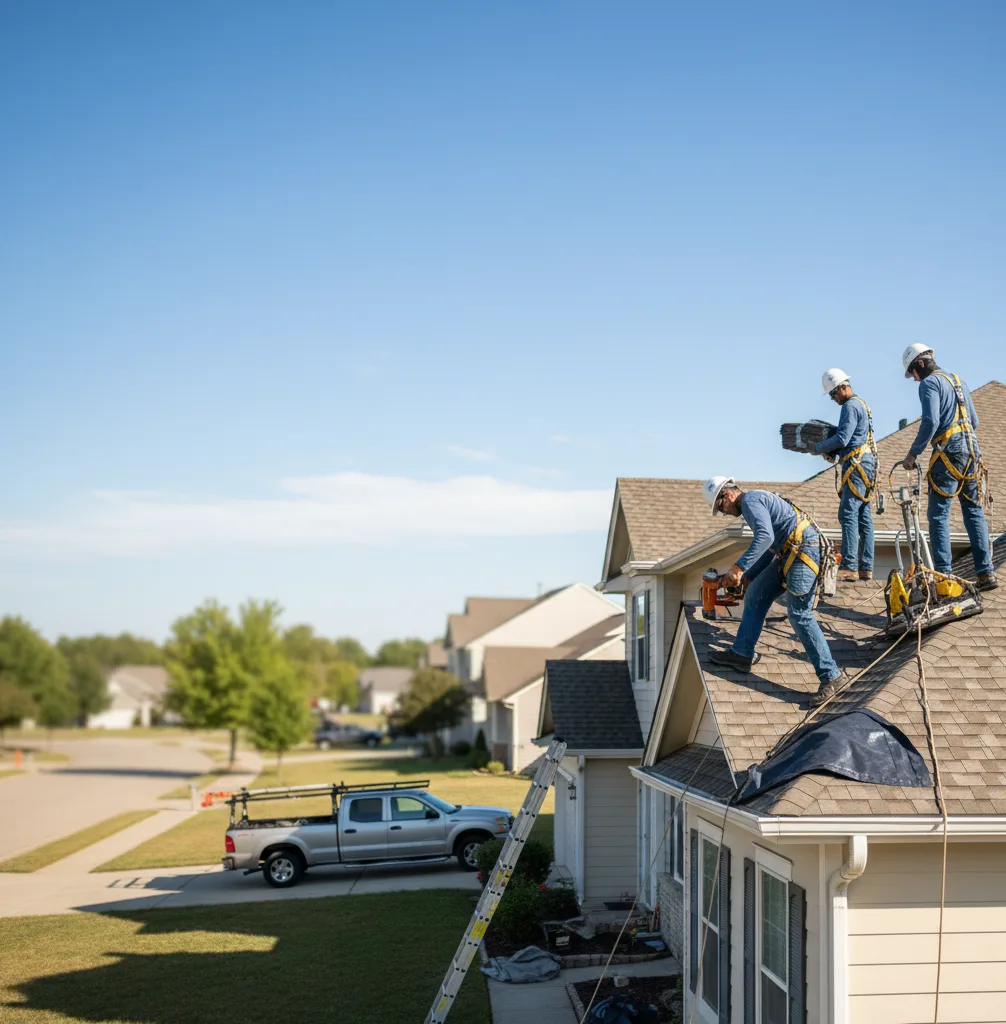 Roof Repair in Mansfield